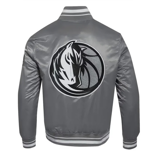 Dallas Mavericks Black Sports Jacket – Back View