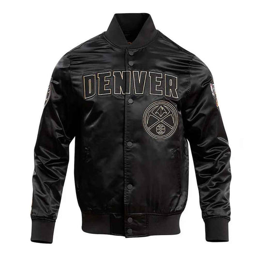 2025 Finals Champions Denver Nuggets Black Jacket