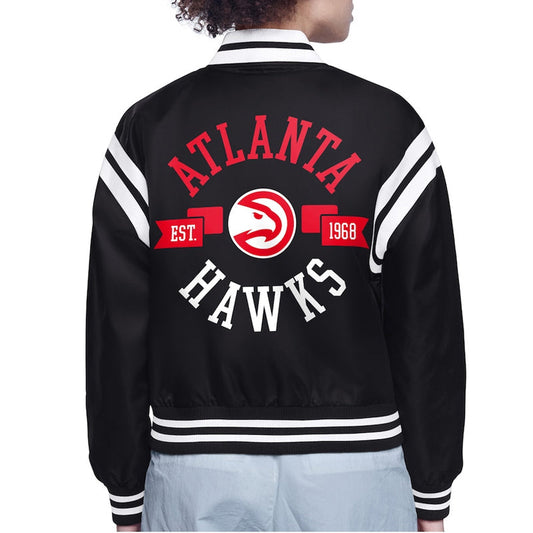 Atlanta Hawks Varsity Jacket – Front View