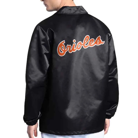 Baltimore Orioles Point Man Coaches Black Jacket