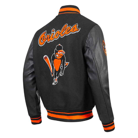 Baltimore Orioles Retro Classic Rib Varsity Jacket