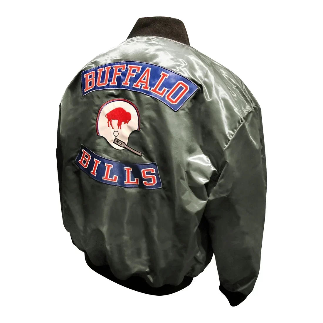 Buffalo Bills Gray Sports Jacket – Back View