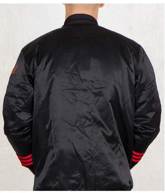 Chicago Bulls NBA Black Jacket