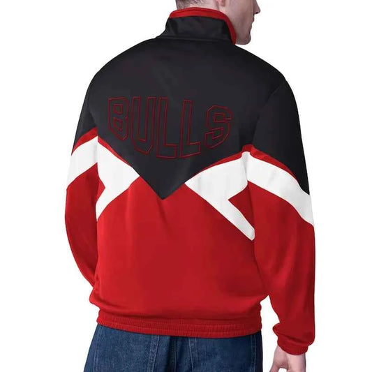 Chicago Bulls Rush Applique Full-Zip Track Jacket