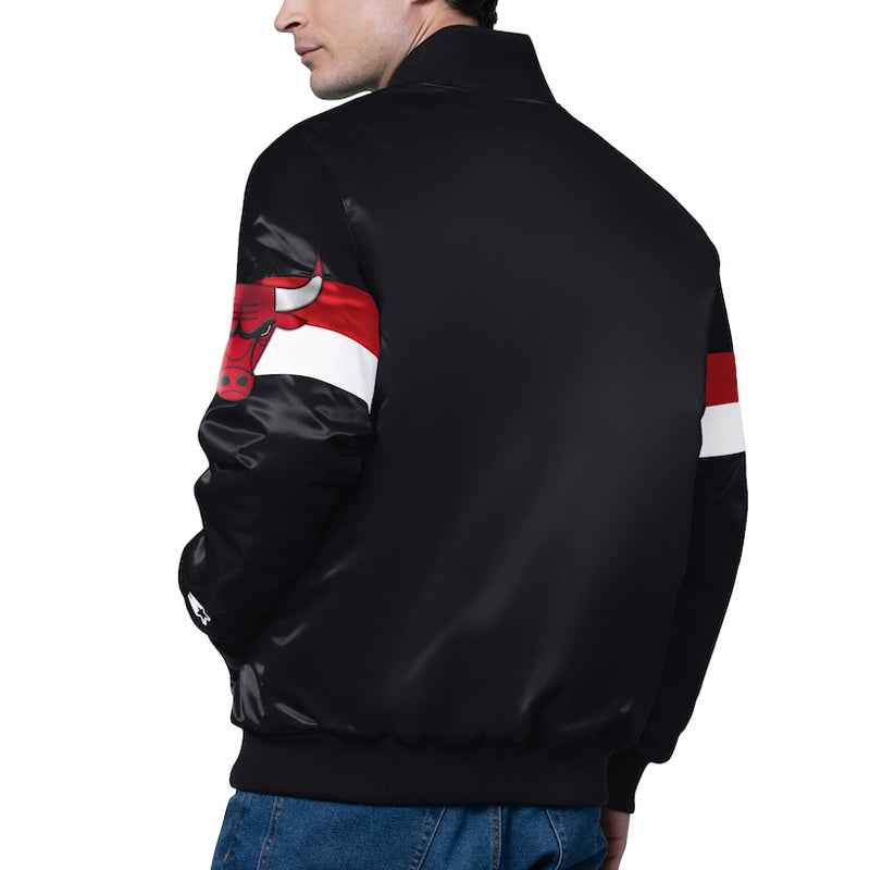Chicago Bulls Varsity Satin Jacket