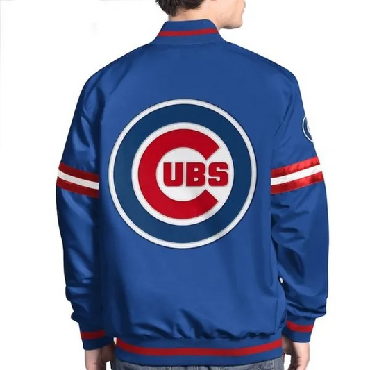 Chicago Cubs Scout Varsity Satin Jacket