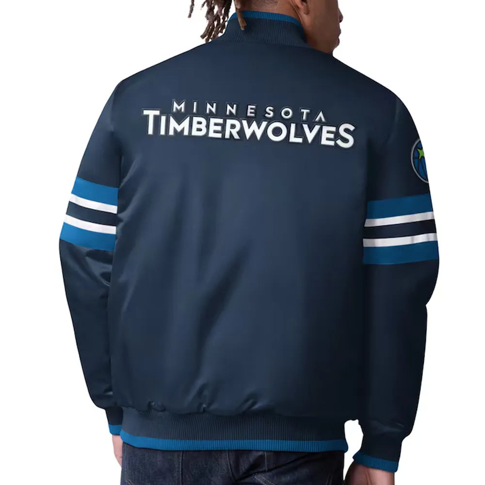 Minnesota Timberwolves Sports Jacket – Back View