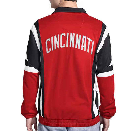 Contender Tricot Cincinnati Reds Track Jacket
