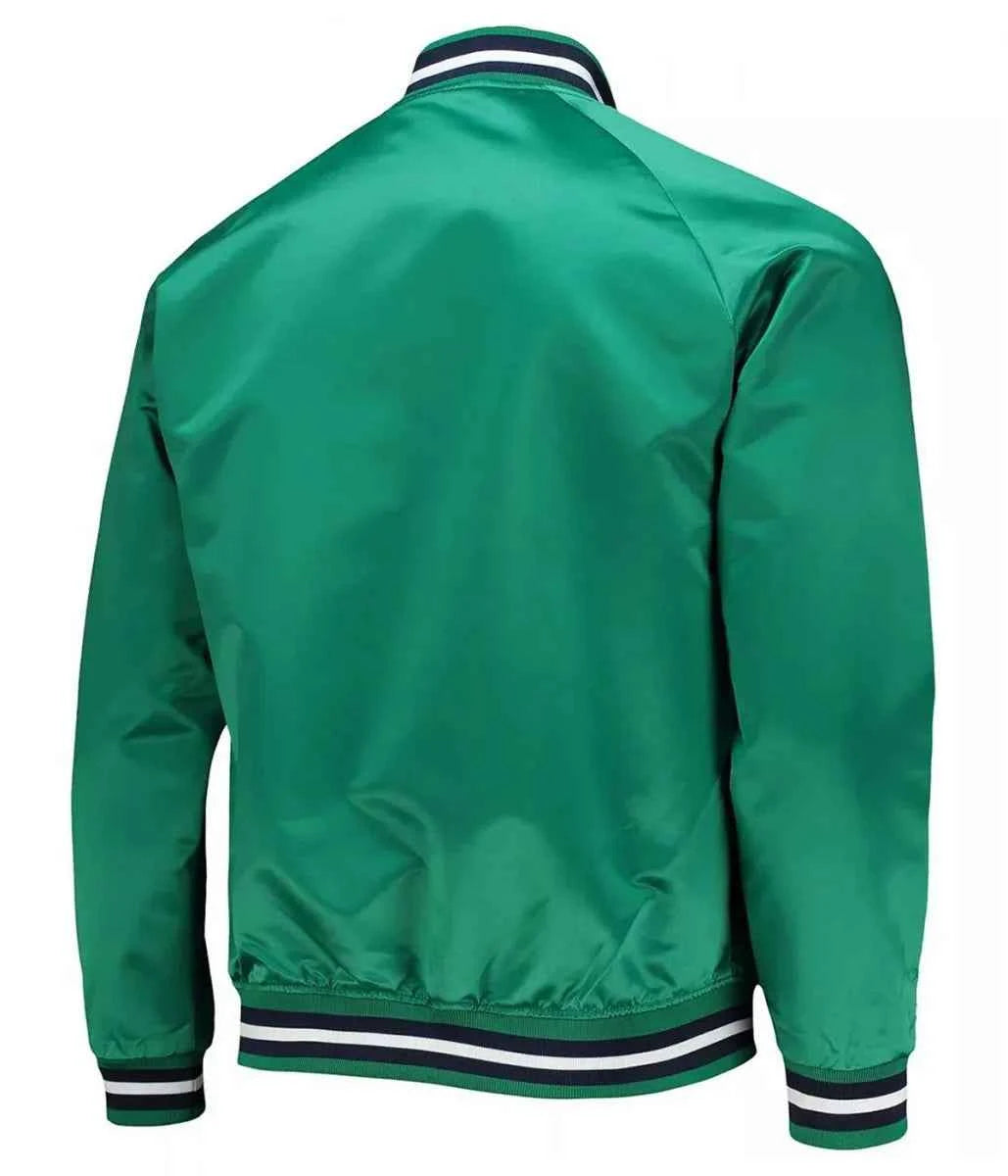 Hardwood Classics Dallas Mavericks Green Jacket