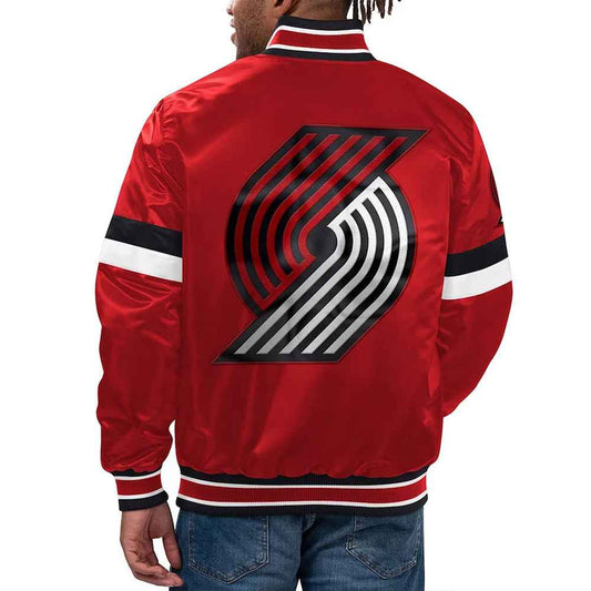 Home Game Portland Trail Blazers Red Jacket