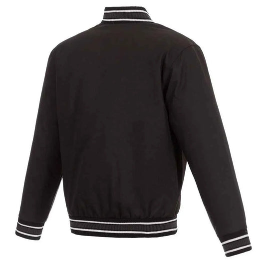 Miami Heat Poly-Twill Black Jacket