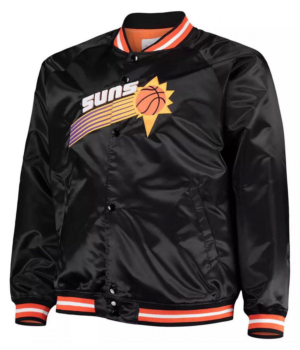 Phoenix Suns Satin Jacket – Side View