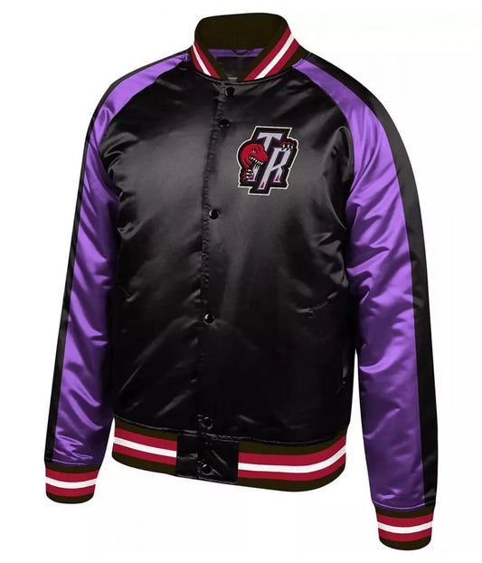 Toronto Raptors Black Sports Jacket – Back View