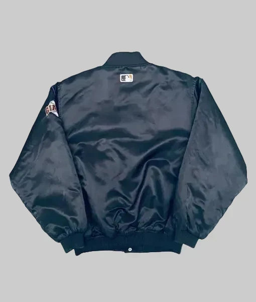 San Francisco Giants Navy Bomber Jacket – Back View