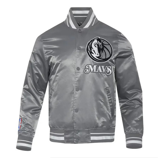 Dallas Mavericks Black Sports Jacket – Front View