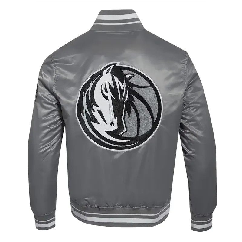 Dallas Mavericks Black Sports Jacket – Back View