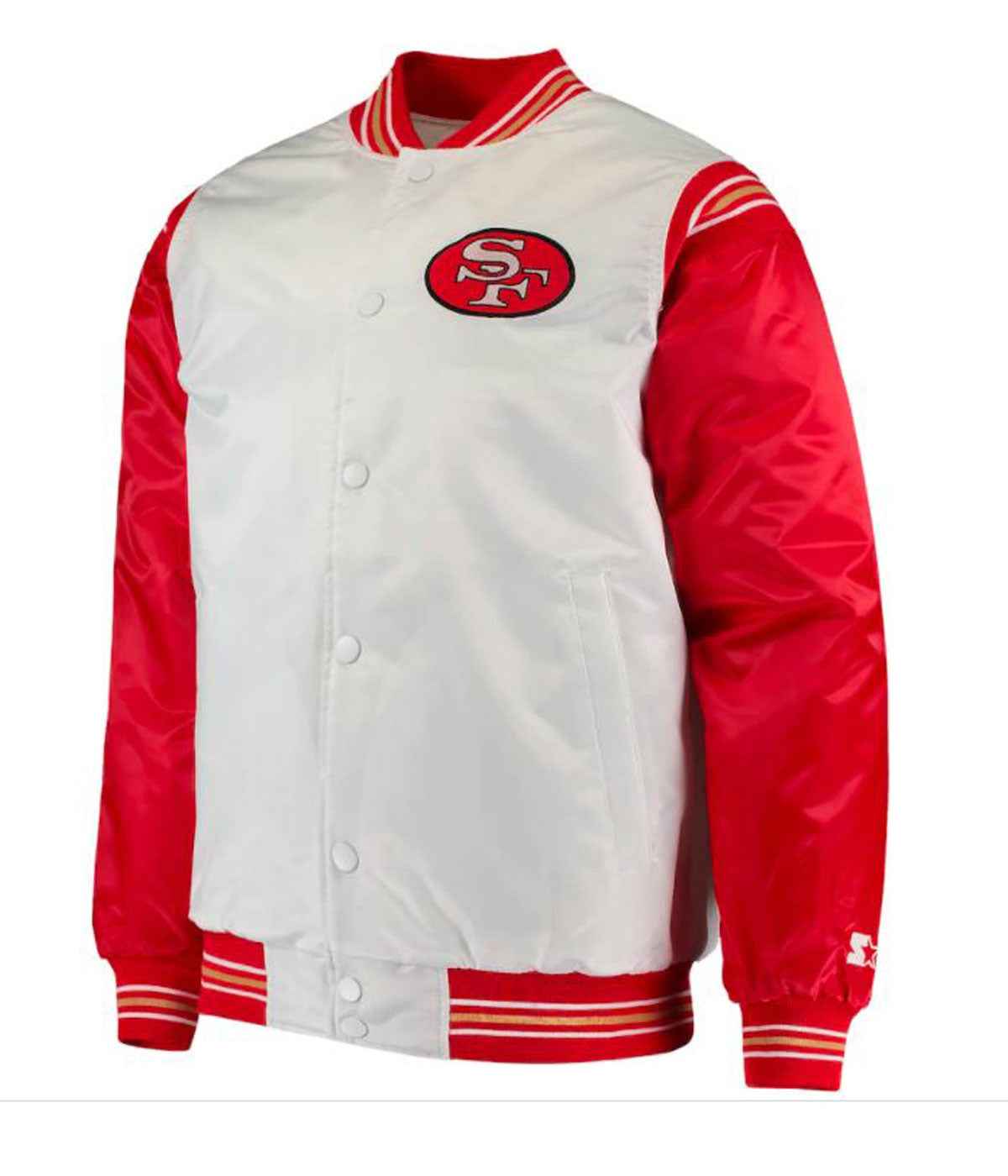 49ers San Francisco Red and White Jacket