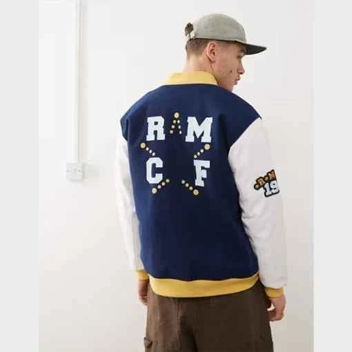 Men's Sport Design Sweden Real Madrid Varsity Jacket