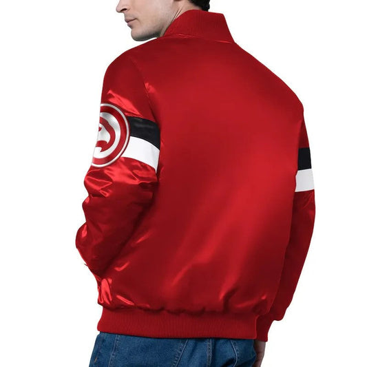 Atlanta Hawks Varsity Jacket – Back View