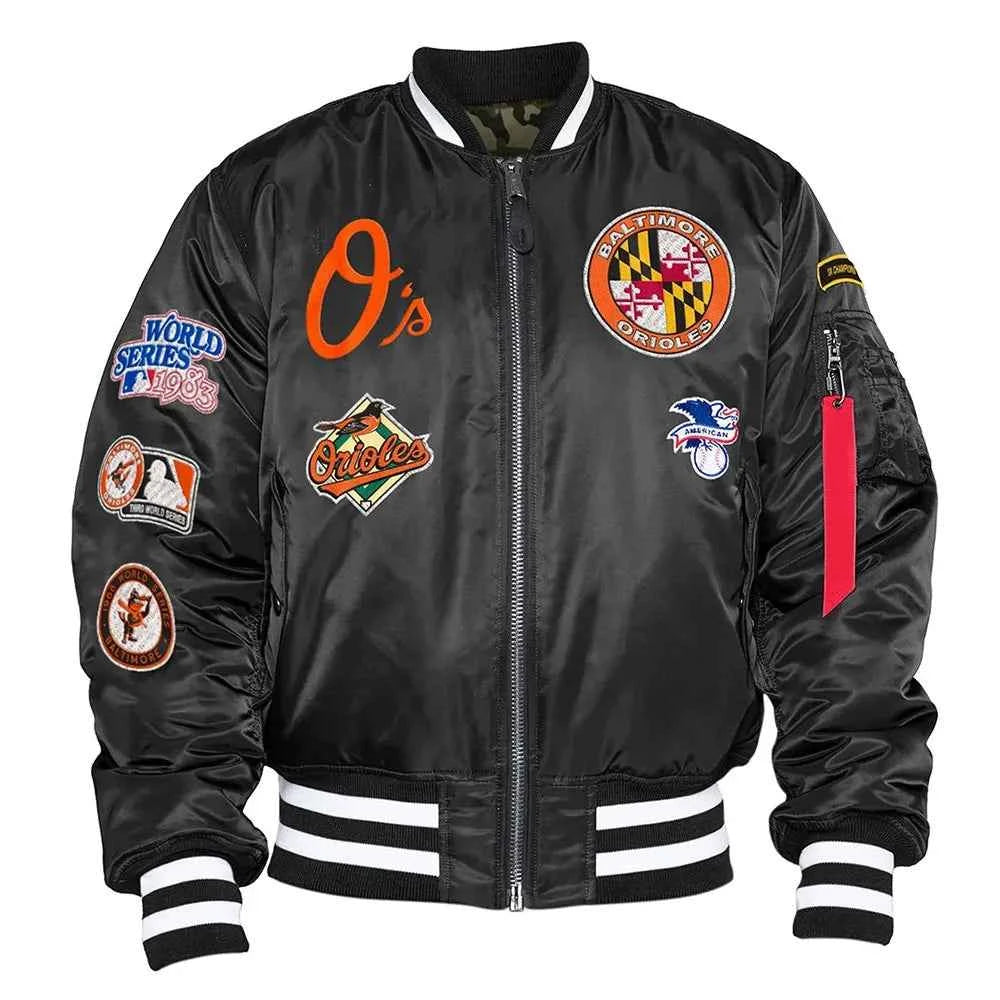 Baltimore Orioles Bomber MA-1 Jacket