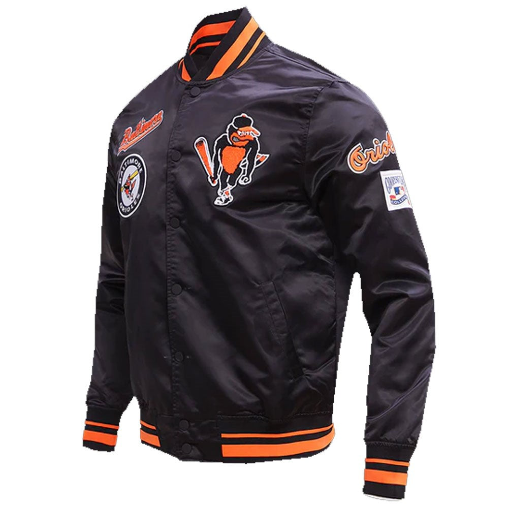 Baltimore Orioles Satin Jacket – Back View