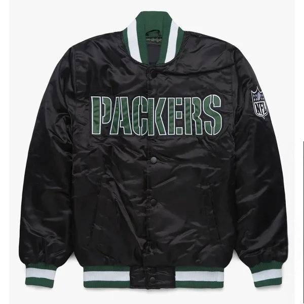 Blackout Green Bay Packers Jacket