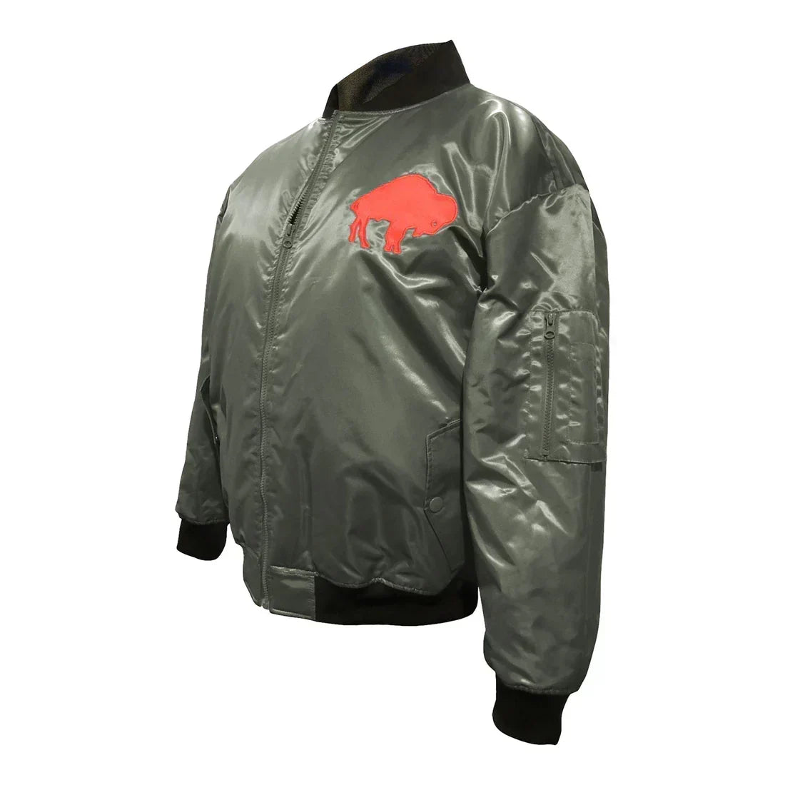 Buffalo Bills Gray Sports Jacket – Front View