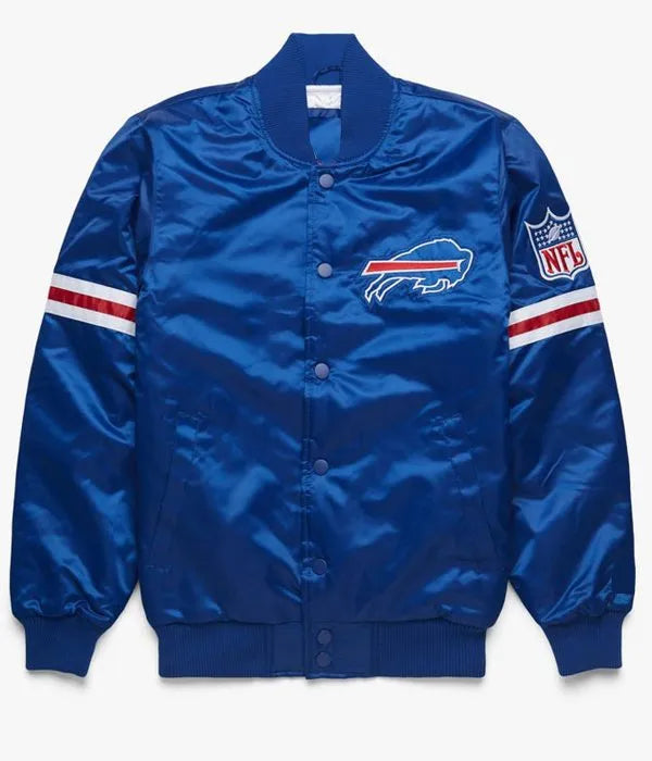 Buffalo Bills Royal Blue Sports Jacket – Front View