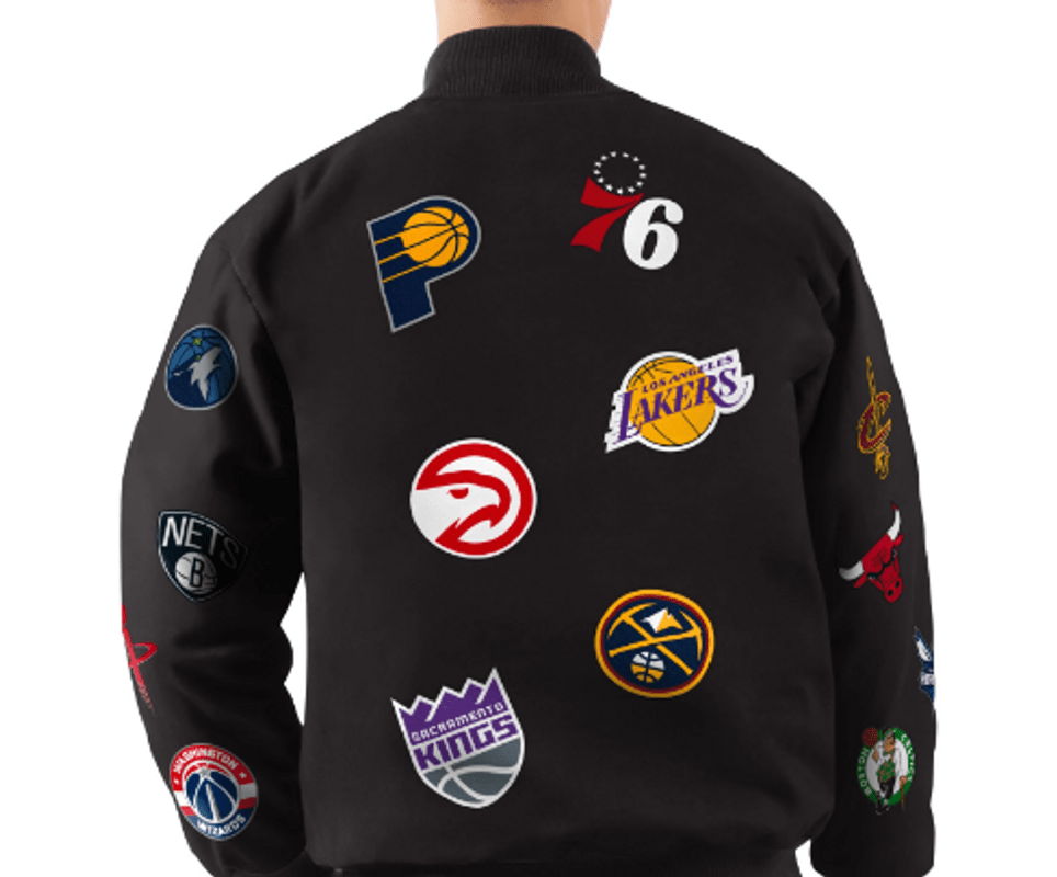 Black Black Sports Jacket – Back View