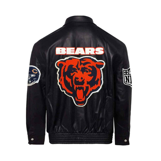 Chicago Bears Full Leather Jacket
