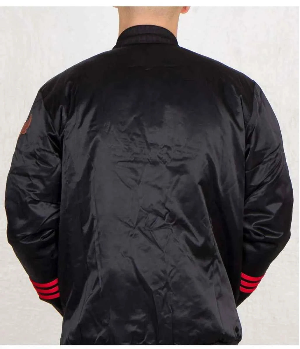 Chicago Bulls NBA Black Jacket