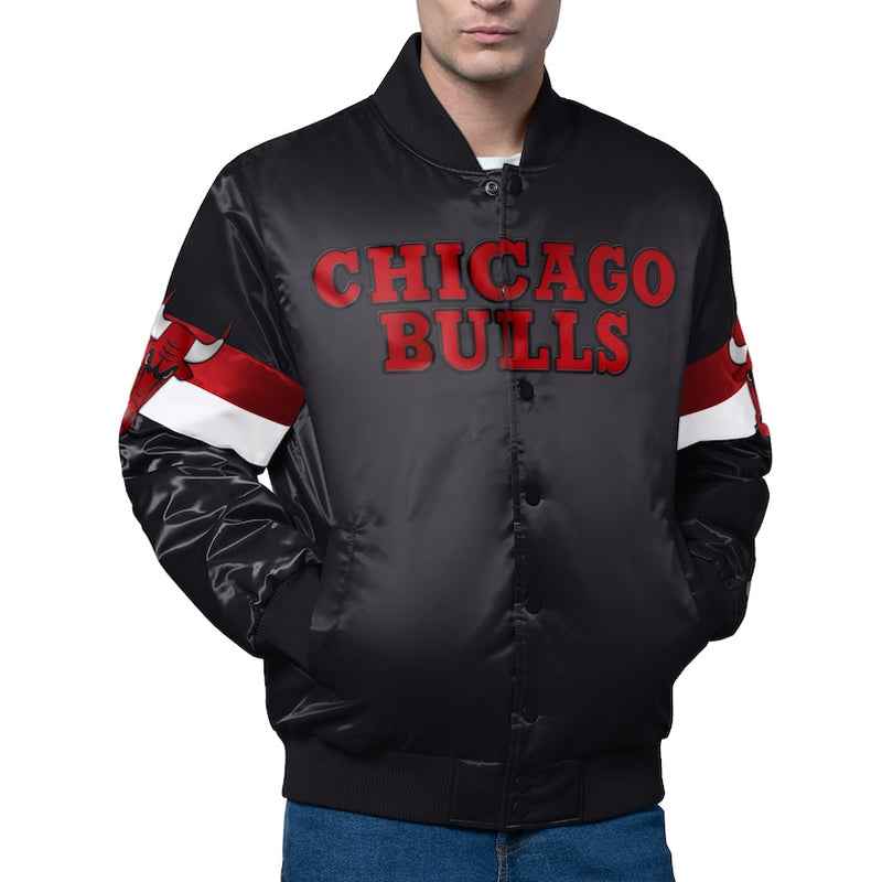Chicago Bulls Varsity Satin Jacket