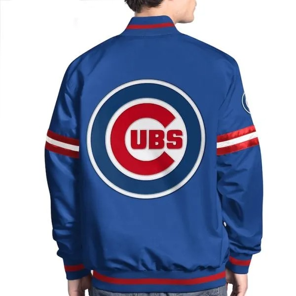 Chicago Cubs Scout Varsity Satin Jacket