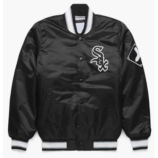 Chicago White Sox Black Bomber Jacket