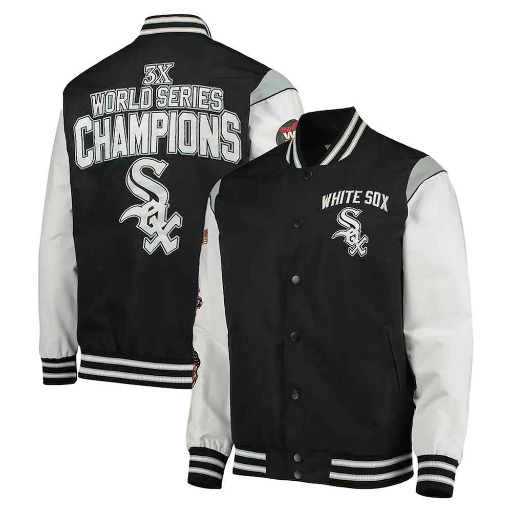 Chicago White Sox Commemorative Black/White Jacket