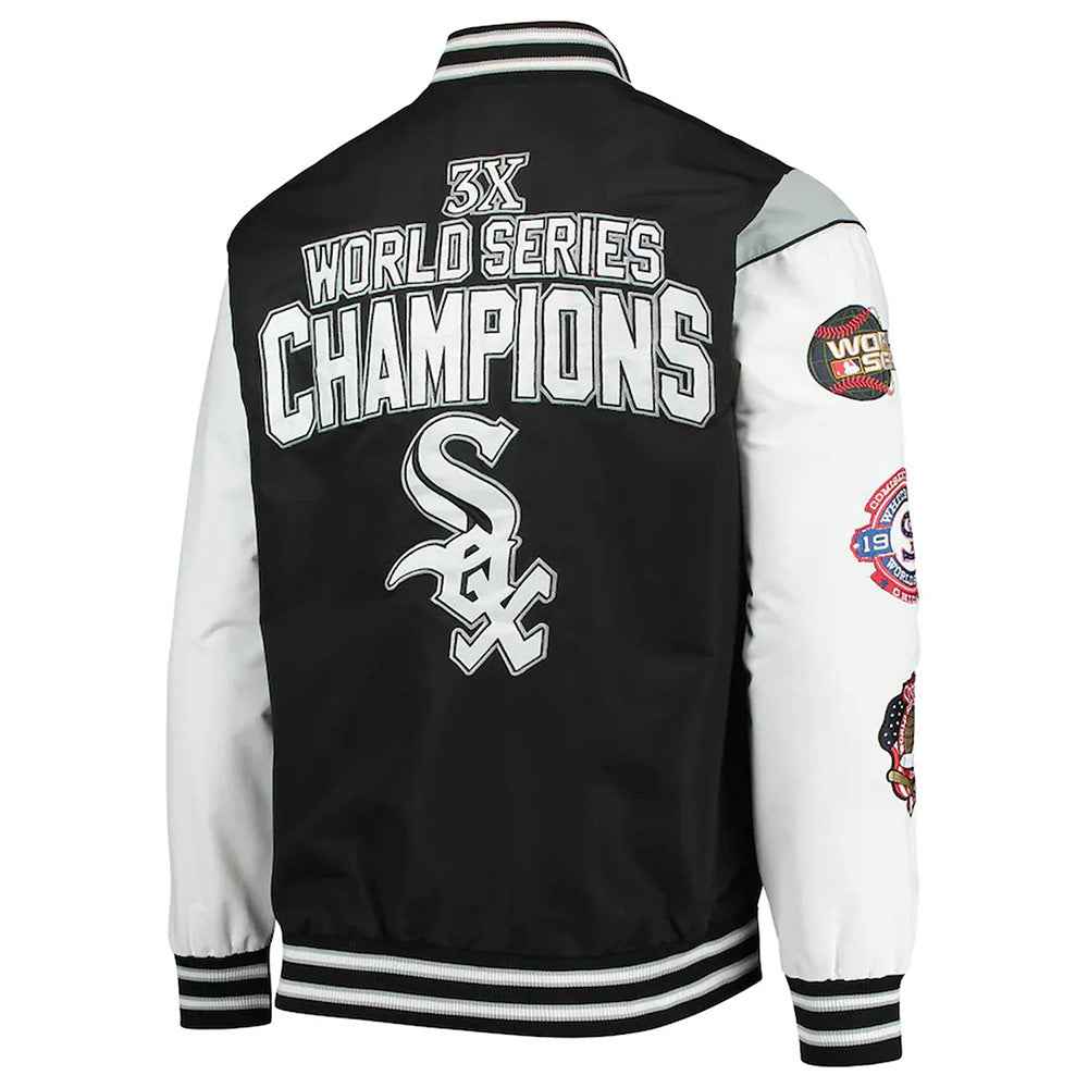 Chicago White Sox Commemorative Black/White Jacket