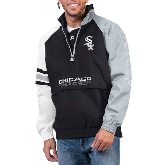 Chicago White Sox Elite Half Zip Pullover Jacket