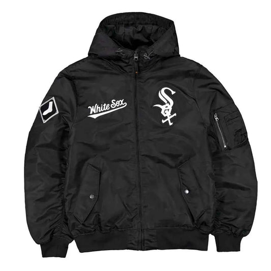 Chicago White Sox Historic Hooded Bomber Jacket