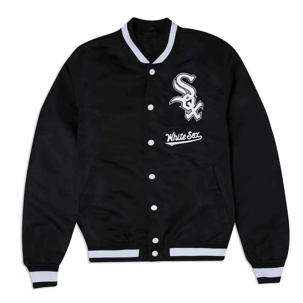 Chicago White Sox Logo Select Black Jacket