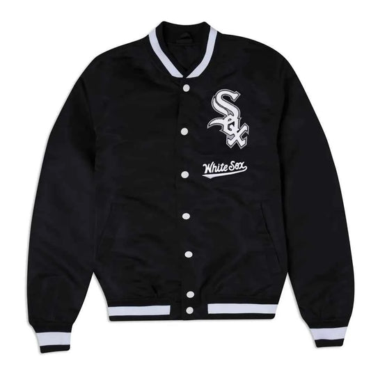 Chicago White Sox Logo Select Black Jacket