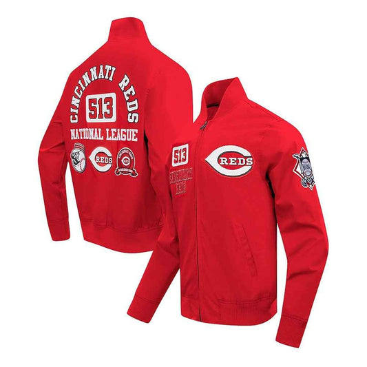 Cincinnati Reds Area Code Red Jacket