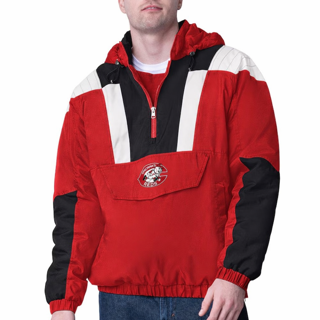Cincinnati Reds Sports Jacket – Front View
