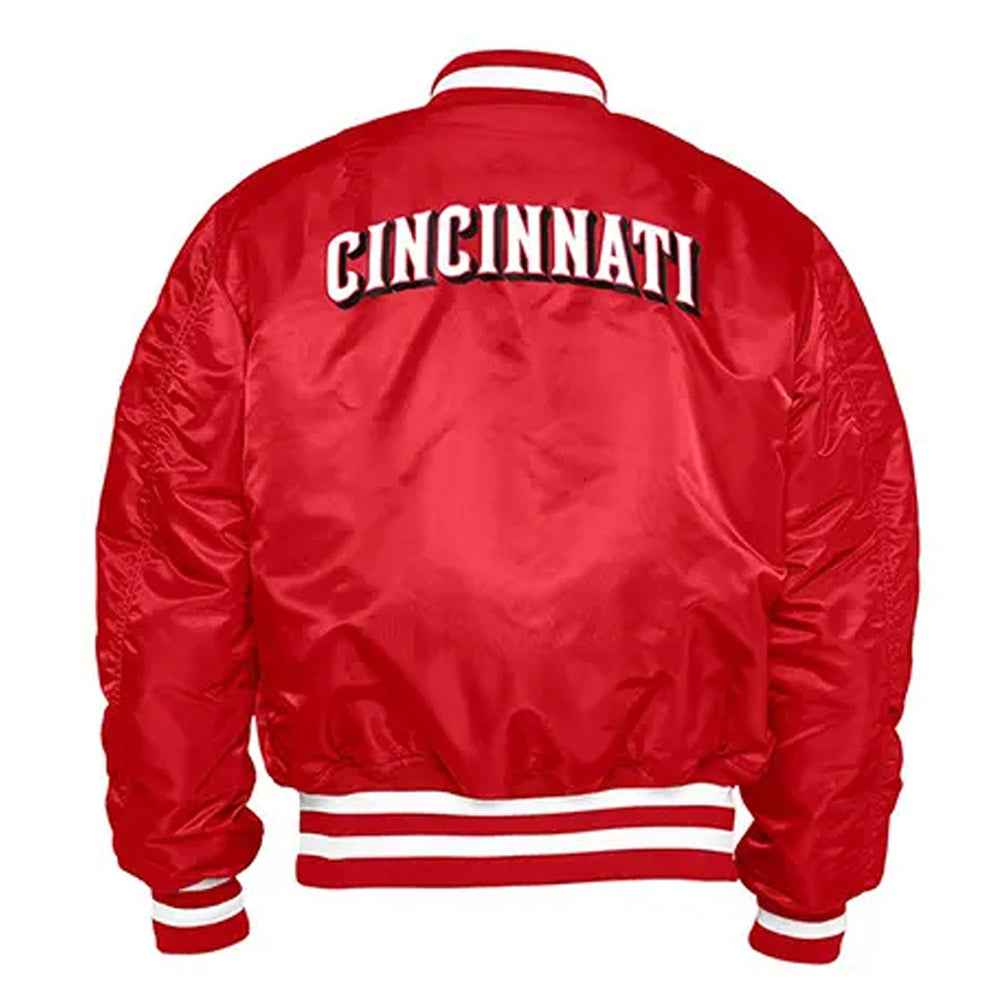 Cincinnati Reds MA-1 Red Bomber Jacket