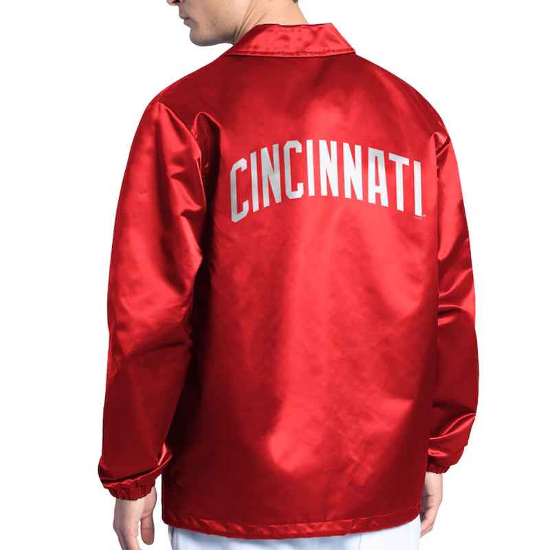 Cincinnati Reds Point Man Coaches Red Jacket