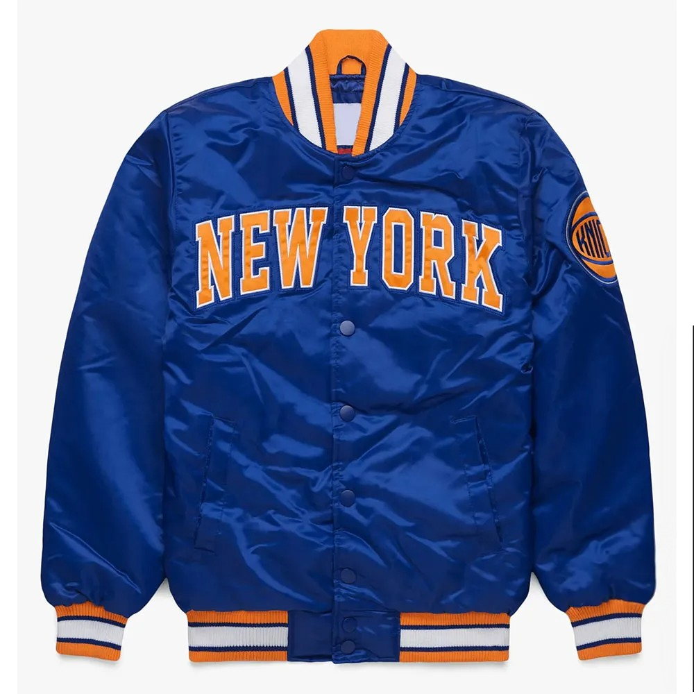 NBA Satin Jacket – Front View