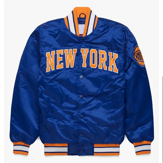 NBA Satin Jacket – Front View