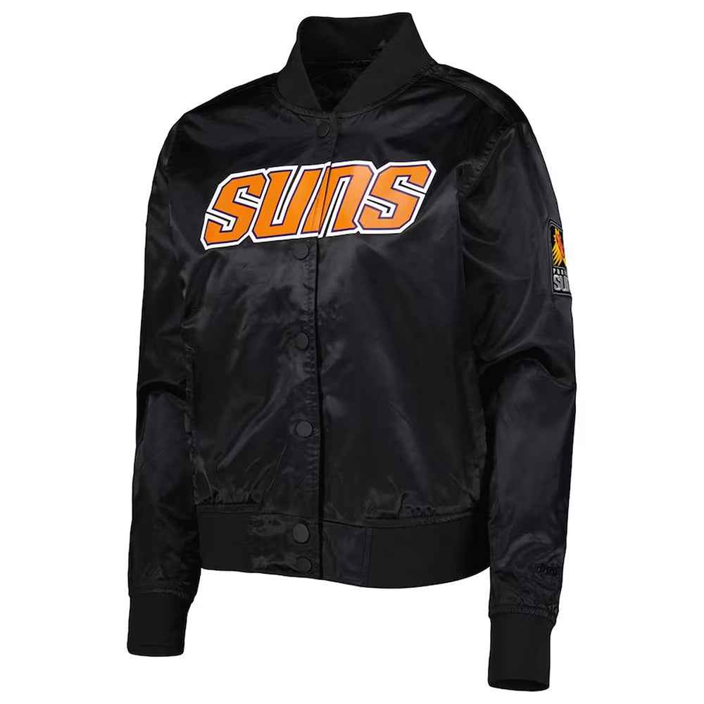 Classics Phoenix Suns Black Satin Jacket