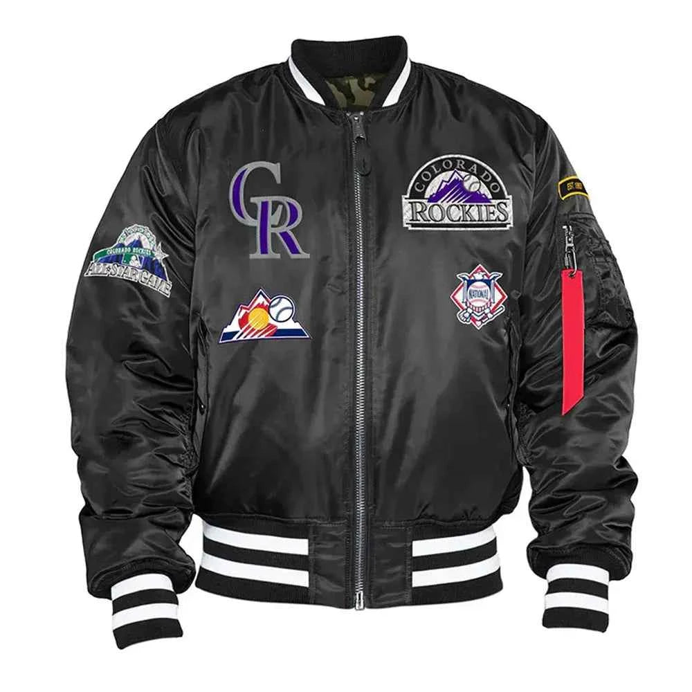 Colorado Rockies MA-1 Bomber Jacket