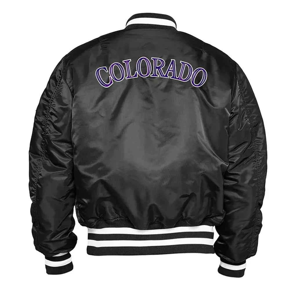 Colorado Rockies MA-1 Bomber Jacket