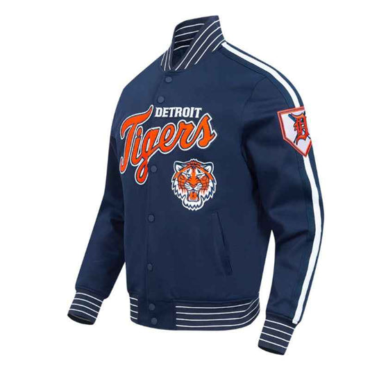 Detroit Tigers Current Logo Game Day Navy Jacket